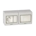 SaipWell 4-bit single-control switch plus 1-bit socket