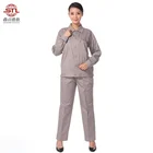 100% cotton garage work uniform workwear set suit woman lady