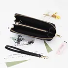 Leather Wallet Women Saffiano Leather Good Quality Wholesale Long Cow Leather Wallet for Women