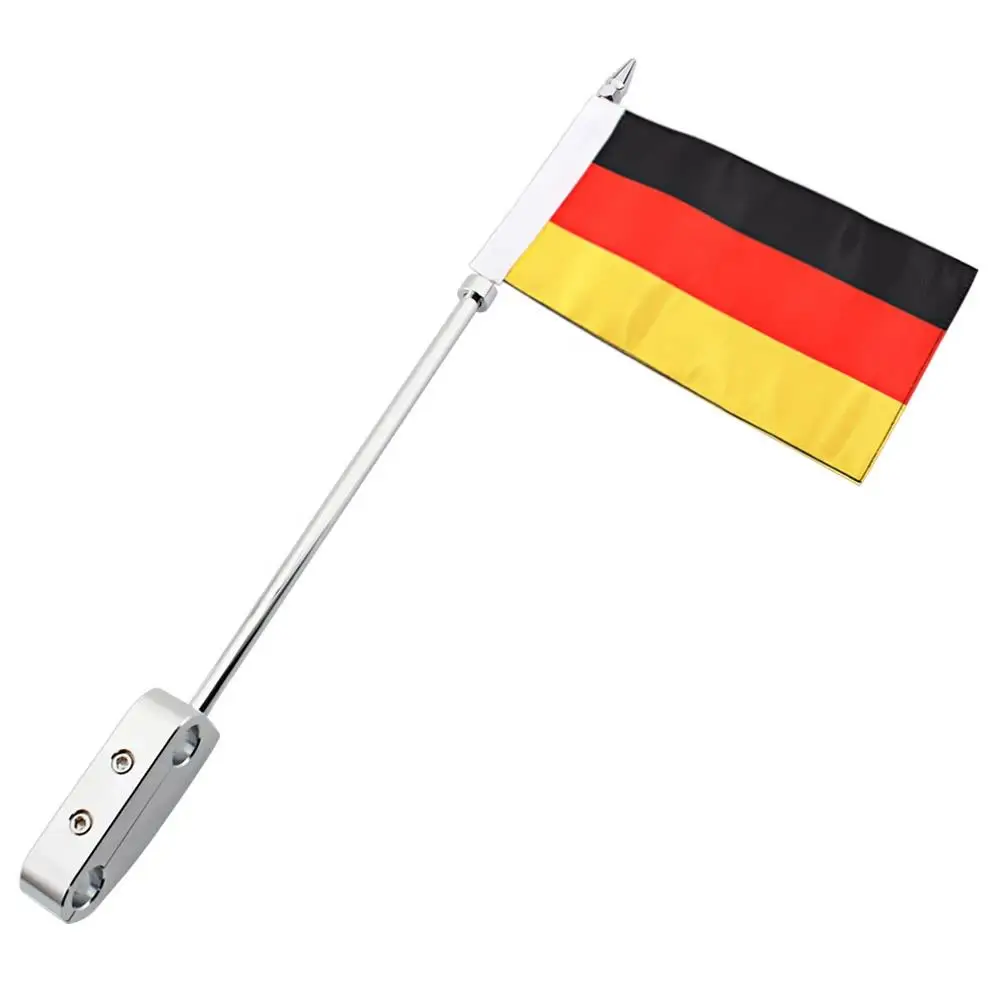 Motorcycle Saddle Bag Guard Bar Flag Pole Luggage Rack Rear Side Mount For Harley Touring Electra Glide Tour FLHTCU FLHTC FLHT