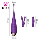Silicone Pink Purple Black Usb Charger Women'S Sex Toy Rabbit Vibrator Of Sex Toys