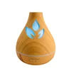 Best sell Leaves 530ml wood Home Electric Ultrasonic smart Essential Oil Aroma Diffuser humidifier