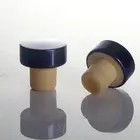Customized aluminium top T-shape spirits vodka whiskey tequila whisky synthetic cork bottle stopper