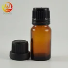 Vial 10 Ml Empty Glass Amber Vial 10 Ml Essential Oil Bottle Tamper Evident Cap