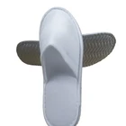 Cheap Price White Anti-slip EVA Sole Disposable Slippers For Hotel