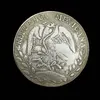 Factory direct high quality old coin mexican eagle 1882 antique old white copper silver coin collection souvenir
