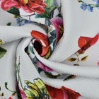 Hot new product bullet knitted bubble print fabric