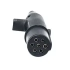 24V Automotive 7 pin Electrical Welding Connector China Power Cable Mounted Plug Socket Wire Adaptor