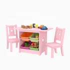 Furniture Kids Custom Cheap Small Wooden Furniture Kids Chair And Table Set Study Table Kids