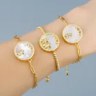 Shell Bracelet Cross Border New Accessories Shell Couple Bracelet Punk Style Thick Chain Boy Girl Bracelet