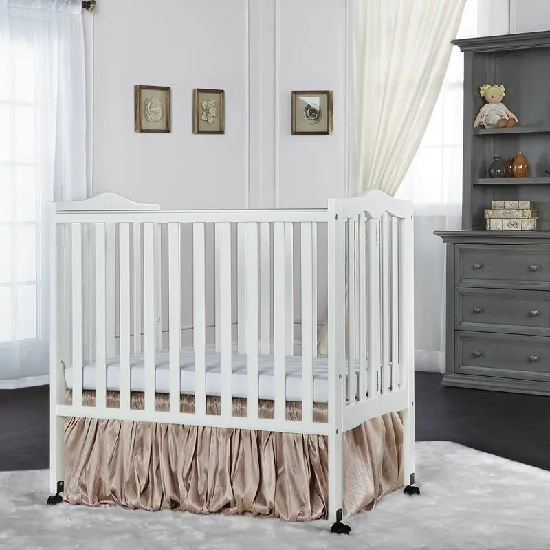 Factory Direct Selling  2-in-1 Mini Convertible Portable Crib