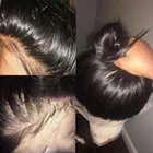 Indian Hair Brazilian 360 Degree Straight Front Full Swiss Lace Frontal Closure With Baby Hair