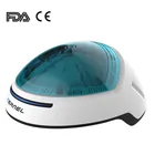 FDA CE laser hair regrowth helmet cap for hair loss treatment