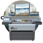 Varnish embossing effect 3D printing UV 9060 Flatbed canvas printer