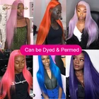 Wig Hair Wigs 40 Inch Pre Plucked Swiss 100% Human Hair Full Hd Transparent Lace Wig Burmese Vendor For Black Women