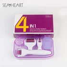 4 In 1 System Beauty Professional 4 In 1 Derma Roller Derma Rolling System For Beauty