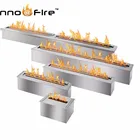 Inno living fire 1.2 M outdoor use manual bio ethanol stainless steel fireplace