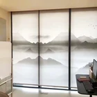 New Chinese 3D Digital private customization sunscreen fabric colourful roller blind for decora
