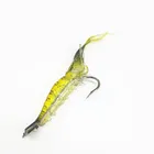 10.5cm 3.4g Soft Lures Plastic Fishing Bait Hooks Shrimp Bait Set Fishing Tackles Fishing Lures Kit