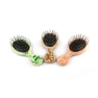 Wholesale custom cheap magic personalized professional natural kids wet straightening easy detangling hair brush comb