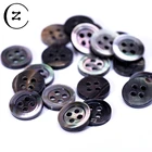 Manufacture High Quality 11.5mm/18L Real Pearl Shell Sewing Shirt Button Colorful Thick 2mm