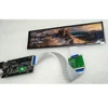 Shelf display 8.8 inch 1920x480 stretched LCD HDMI display with USB 5V power supply and Raspberry Pi 4B 3B+
