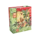 Wholesale Beautiful Pine Cone Paper Bags, China Suppliers Printed Gitter Christmas Gift Bags
