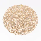 Hollow Style PVC Round Placemat Table Mat
