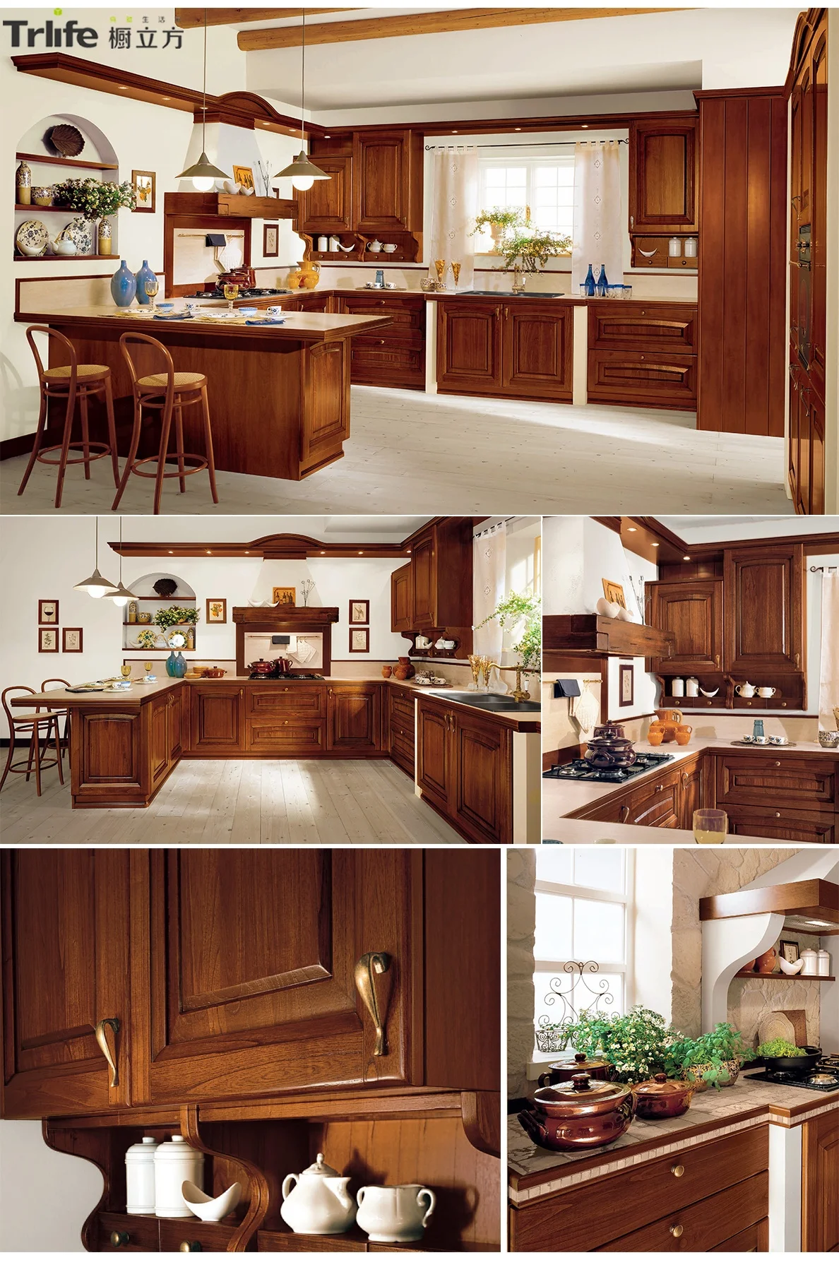 Wholesale color shaker door style modern kitchen cabinet designs antique style kitchen cabinets made in china