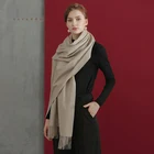 Hot Sale Custom Winter Warm Women Cashmere Wool stole shawl scarf