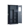 Hot Selling Modern Style Office Metal 2 Doors Wardrobe With Mirror