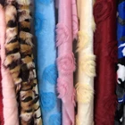 Fur Flower Stock Striped Embossed Plush Jacquard Checkered Artificial Fur Fabric Flower Pattern Fabric
