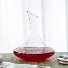 Clear Crystal Factory Wholesale 60 Oz Clear Handmade Lead Free Crystal Wine Decanter