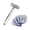 Custom private label blades dispenser cut weaves razor production line of metal razor for men shaver