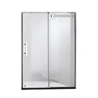 Cabina ducha & Square Tempered Glass Shower Cubicle Enclosure Partition Components For Bathroom