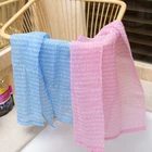 Cloth Towel Bath 100%Nylon Stripe Exfoliating Wash Cloth Beauty Skin Scrub Shower Towel Sauna Bath Towel