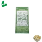 Design custom logo kraft food bag microwave retort pouch popcorn bags