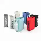 Amazon Cheap Dirty Garment Folding Large Custom Commercial Polyester Travel Hotel Drawstring Laundry Bag with wheel