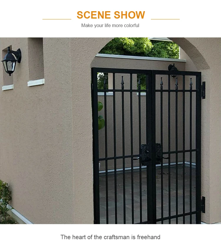 Decorative Wrought Iron Gates Simple Modern Steel Wrought Iron Gate Design In The Philippines