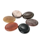 Chakra Reiki Healing Crystal,Engraved Massage Worry Stone,Polished Palm Stones