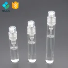 Mini 2Ml 2.5ML 3.5ML Small Clear Trial bottle vials Glass perfume sample bottle