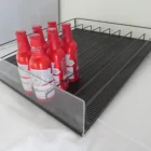 Hot sale flex roller shelves roller track for sliding shelf system cooler roller shelf