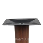 Furniture Dining Table Dining Furniture Accessories Fashionable Dining Table Base Round Gold Stainless Steel Table Leg