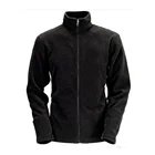 Casual wear mens plain black polartec fleece jacket