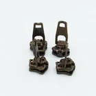 Good bronze jeans pants spring slider zipper head