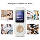 Support Multi-languages 2.4 Inch Wifi Portable Voice Translator Translation Machine PORTABLE TRANSLATION DEVICE