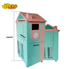 Latest Technology Soft Ice Cream Making Vending Machine For Parks