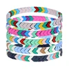 ZENPER Rainbow Chakra Gemstone Friendship Arrow Bracelets Pattern For Gifts