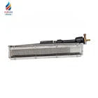 Industrial propane burner used for ceramic infrared burner of oven
