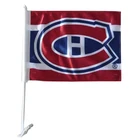 100% polyester heavy stick car window Flag